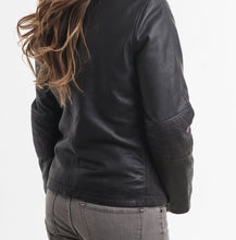 Load image into Gallery viewer, Women&#39;s Modena Leather Jacket