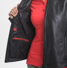 Load image into Gallery viewer, Women&#39;s Modena Leather Jacket